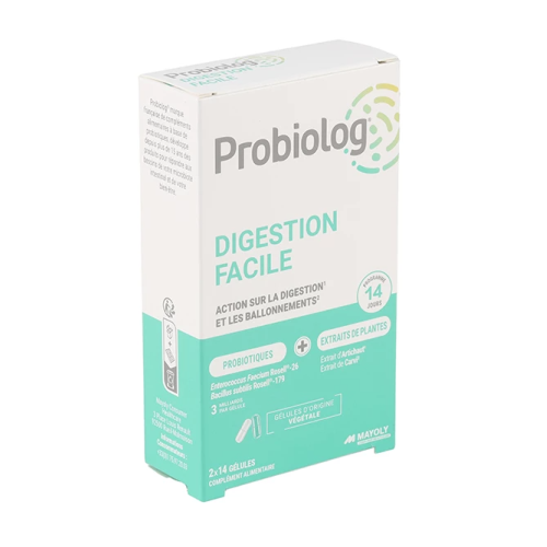 Probiolog Digestion facile 2 x 14 gélules