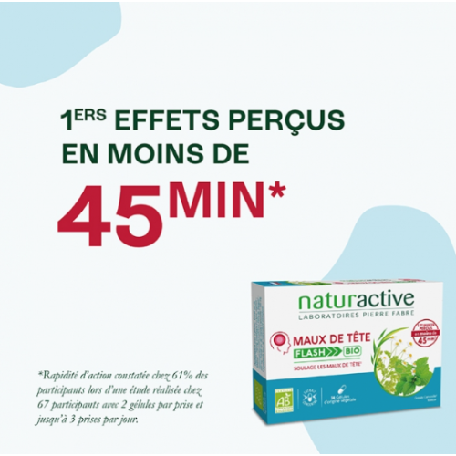 Maux de Tête Flash Bio 14 gélules