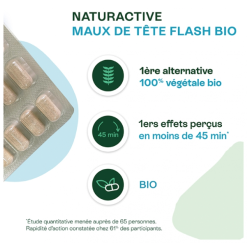 Maux de Tête Flash Bio 14 gélules