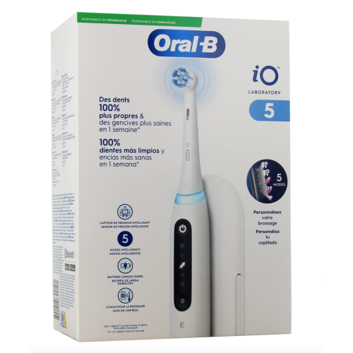 iO Brosse à dents électrique série 5 Blanche