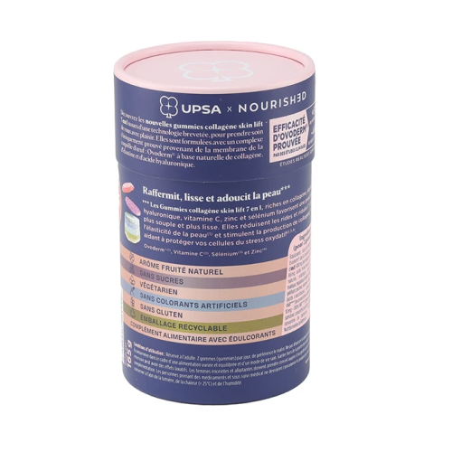 Nourished Collagène Skin lift 30 gummies