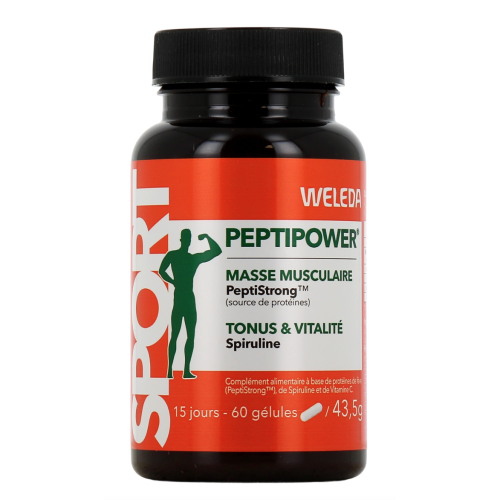 PeptiPower Masse Musculaire Tonus & Vitalité 60 gélules PeptiPower Masse Musculaire Tonus & Vitalité 60 gélules