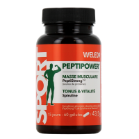 PeptiPower Masse Musculaire Tonus & Vitalité 60 gélules