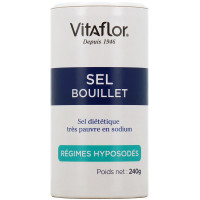 Bouillet Sel Diététique 240g - Pour Régime Hyposodé
