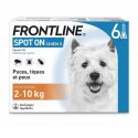 Spot-On Chien 2 - 10 Kg Pipettes