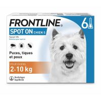 Spot-On Chien 2 - 10 Kg Pipettes