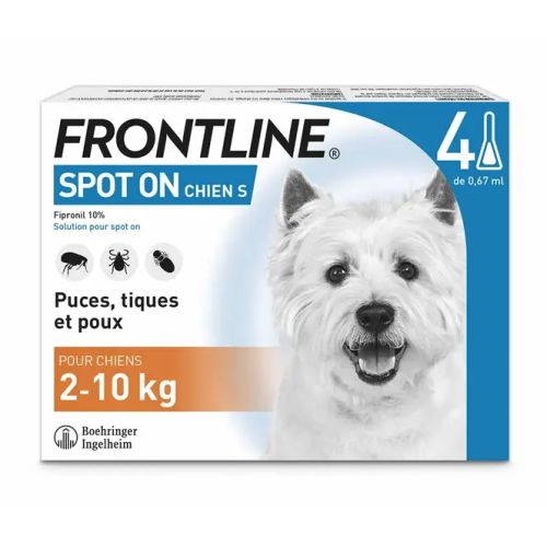 Spot-On Chien 2 - 10 Kg Pipettes Spot-On Chien 2 - 10 Kg Pipettes