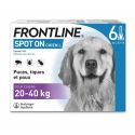 Spot-On Chien 20 - 40 Kg Pipettes