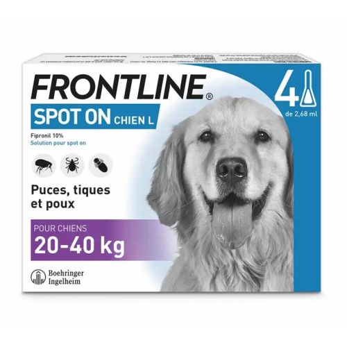 Spot-On Chien 20 - 40 Kg Pipettes Spot-On Chien 20 - 40 Kg Pipettes