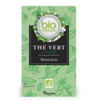 Santé BioNutrisanté Thé Vert 3 Menthes Métabolisme 20 sachets