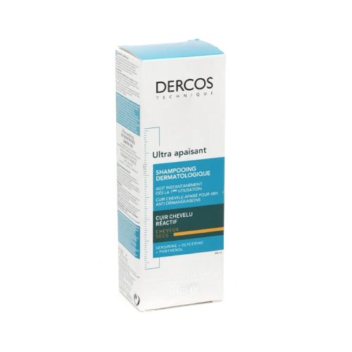 Dercos Ultra-Apaisant shampooing cheveux secs 200 ml