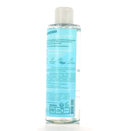 Eau Micellaire Démaquillante et Purifiante 200 ml