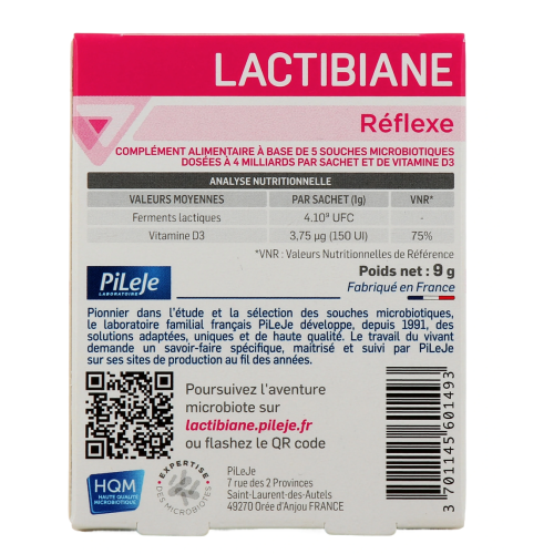 Lactibiane enfant 10 sachets