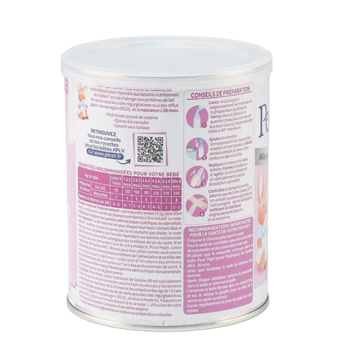 Pepti Junior AR hydrolysat de caséine 0-36 mois 400 g