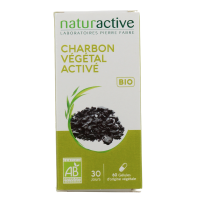 Charbon Végétal Activé Bio 60 gélules