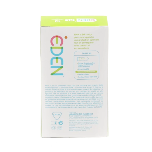 Eden XL 12 préservatifs