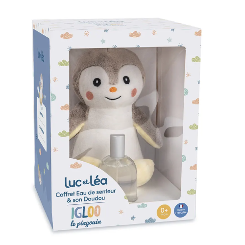 Coffret Bébé Eau de Senteur Pingouin dès La Naissance 50 ml