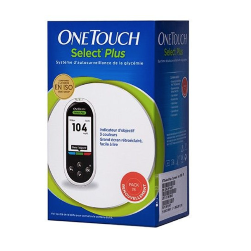ONE TOUCH SELECT PLUS Lecteur de Glycémie ONE TOUCH SELECT PLUS Lecteur de Glycémie