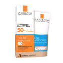 ANTHELIOS UVMUNE 400 SPF50+ Crème Solaire Hydratante Visage Avec Parfum, 50 ml + Lait après-soleil 75 ml Offert