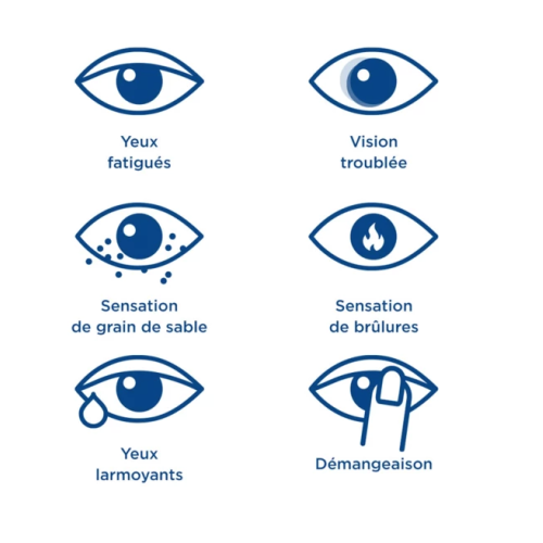 Hydralose Gouttes oculaires hydratantes 10 ml