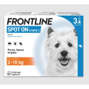 Spot-On Chien 2 - 10 Kg 3 Pipettes
