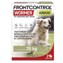 Frontcontrol Wormer Chien XL vermifuge 2 comprimés