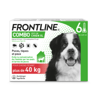 Combo Chien 40 - 60 Kg 6 Pipettes