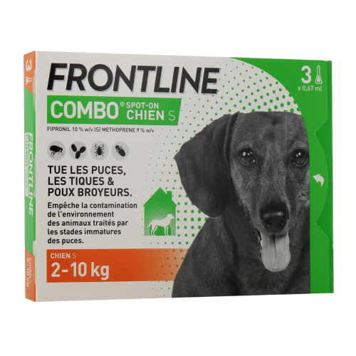 Combo Chien 2 - 10 Kg 3 Pipettes Combo Chien 2 - 10 Kg 3 Pipettes