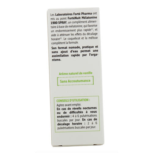 Mélatonine Spray 1900 20 ml