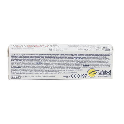 Pro Ultimate Crème adhésive arôme frais 40 g