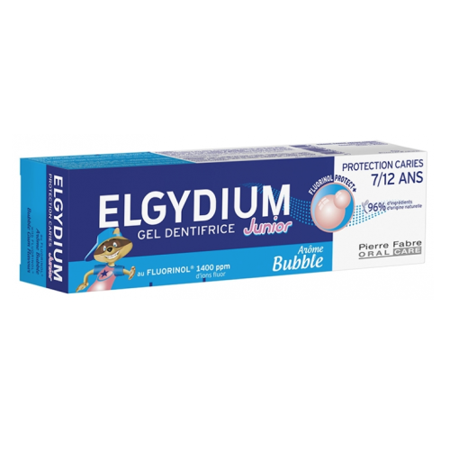 Gel Dentifrice Junior Protection Caries 7/12 Ans Bubble 50 ml Gel Dentifrice Junior Protection Caries 7/12 Ans Bubble 50 ml