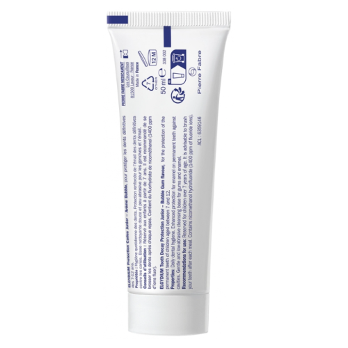 Gel Dentifrice Junior Protection Caries 7/12 Ans Bubble 50 ml