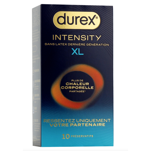Intensity 10 préservatifs sans latex XL Intensity 10 préservatifs sans latex XL