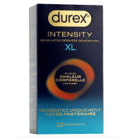 Intensity 10 préservatifs sans latex XL