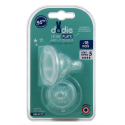Sensation+ 2 Tétines Plate Anti-Colique Col Large +18 Mois Débit Rapide