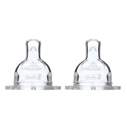 Sensation+ 2 Tétines Plate Anti-Colique Col Large +18 Mois Débit Rapide