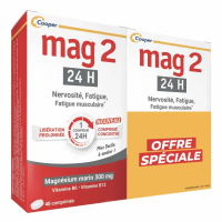 Mag 2 24h Magnesium Marin 2 x 40 comprimés