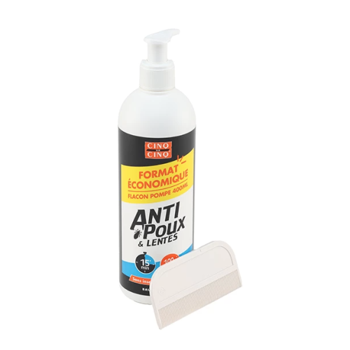 Shampooing gel anti poux 400 ml