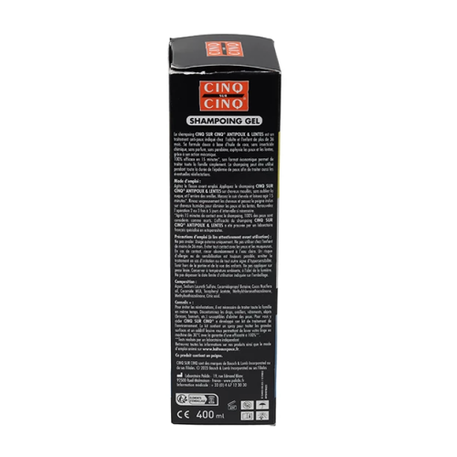Shampooing gel anti poux 400 ml