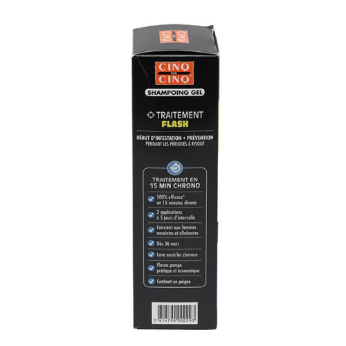 Shampooing gel anti poux 400 ml