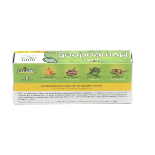Homéodent dentifrice citron 75 ml