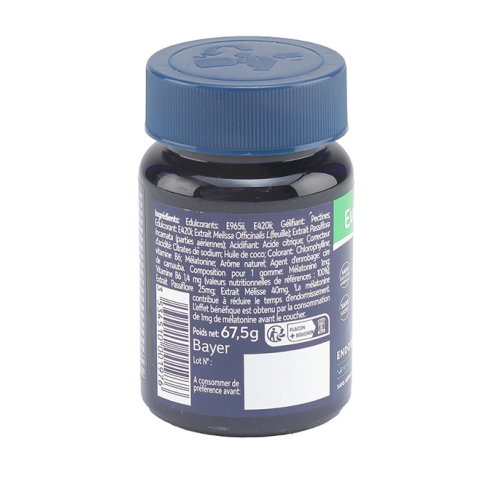 Euphytose Nuit pomme 30 gommes