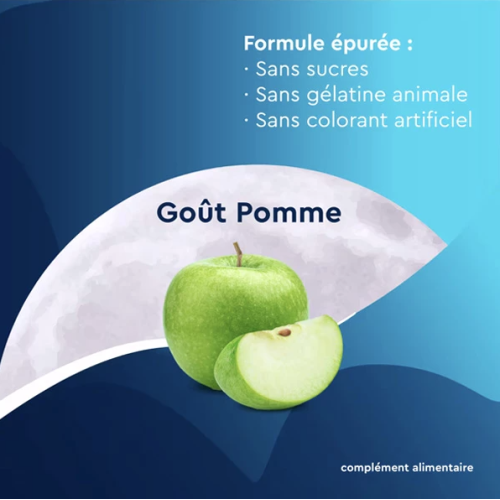 Euphytose Nuit pomme 30 gommes