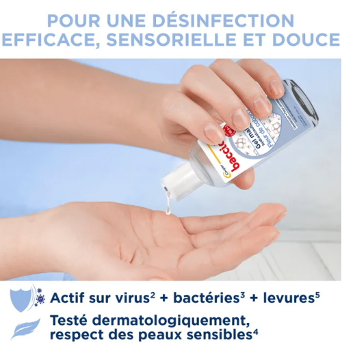 Gel Hydroalcoolique Parfum Fleur de Coton 100 ml