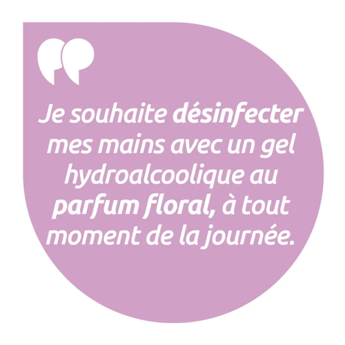 Gel hydroalcoolique mains Pivoine 100 ml