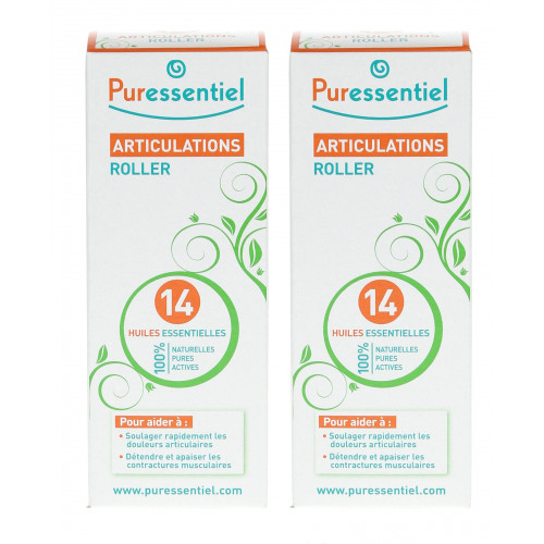 PURESSENTIEL ARTICULATIONS Roller aux 14 huiles essentielles Lot de 2 Offre Spéciale-3242