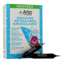 Arkofluides Douleurs Articulaires & Musculaires 20 Ampoules