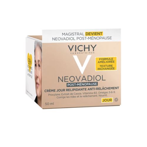Neovadiol Post-ménopause Crème jour relipidante anti-relâchement 50 ml + Neovadiol Meno 5 Bi-serum 5 ml