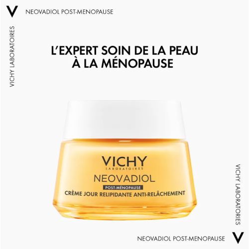 Neovadiol Post-ménopause Crème jour relipidante anti-relâchement 50 ml + Neovadiol Meno 5 Bi-serum 5 ml