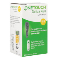 OneTouch Delica Plus 200 Lancettes